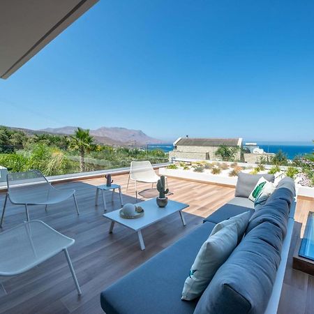 Villa Lydia I Superb Views, Two Pools, Next To The City Киссамос Экстерьер фото